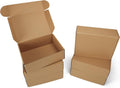 Lot De 6 Moyenne Boîte Carton D'Expédition 30,5X22,9X10,2Cm, Boîtes Postales Pour L'Emballage Des Petites Entreprises, Carton De Livraison Pliable Pour Expédition Postale, Marron